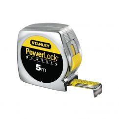 Mètre à ruban boîtier plastique "Powerlock" Largeur mm: 19, Longueur m: 5