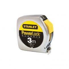 Mètre à ruban boîtier métallique "Powerlock" Largeur mm: 12.7, Longueur m: 3
