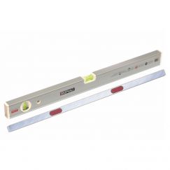 Niveau d'eau ALU "ASPHALT"  A7-M, avec aimant Longueur mm: 1000, Profil mm: 50x22/24