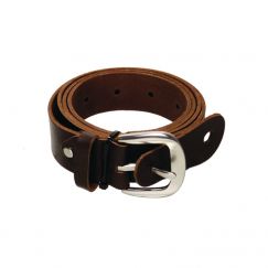 Ceinture en cuir "Profi-Line" marron longueur cm: 130, largeur cm: 4