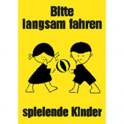 15.50 Achtung spielende Kinder Grandeur: 50/70 cm