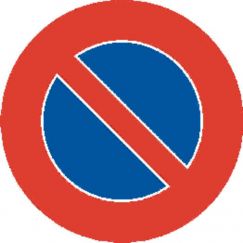 17.50 Interdiction de stationner Ø cm: 25