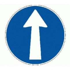 2.36 Circuler tout droit Ø cm: 40, Exécution: Scotchlite HIP