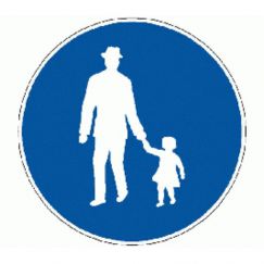 2.61 Chemin pour piétons Ø cm: 40, Exécution: Scotchlite HIP