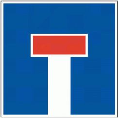 4.09 Impasse Exécution: Scotchlite HIP, Grandeur cm: 35x35