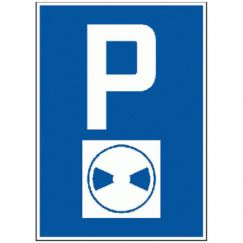 4.18 Parcage avec disque de stationnement Grandeur cm: 50/70, Exécution: Scotchlite HIP