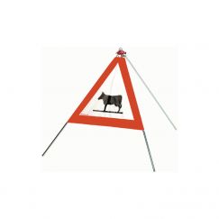 Signal pliable Triopan "Vache" Grandeur cm: 55/55/55, Symbol No.: 1.25