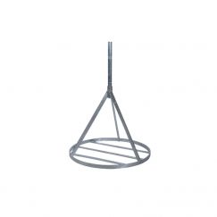 Support pour signaux avec grille Hauteur cm: 200