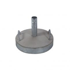Pied en béton pour tube Ø: 1", Ø cm: 50