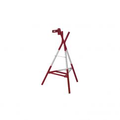 Chevalet de barrage / support de signaux sans tube Hauteur cm: 95