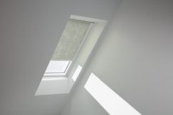 Store rideaux vert poussière 78 cm x 118 cm