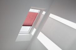 Store plissé rouge vin 66 cm x 118 cm