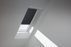 Store rideaux white line noir 94 cm x 160 cm