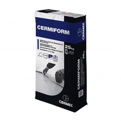 Cermiform, 25kg, mortier fluide rapide de dressage et d'égalisation