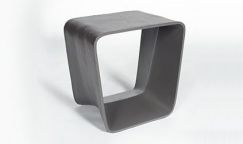ECAL Tabouret 440x320x440 Gris