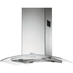 Electrolux IHGL9041CN Cappe design a isola, Cromo