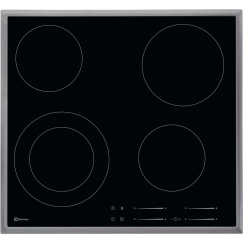 Electrolux GK56TSCN, Glaskeramik-Kochfeld, Schwarz