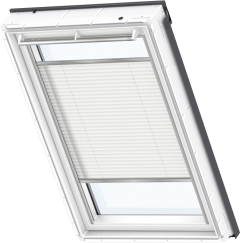 Store plissé blanc 78 cm x 140 cm