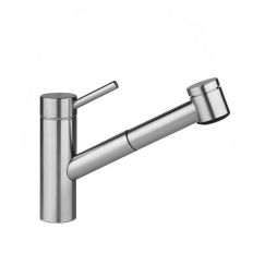 Mitigeur à levier|Douchette extractible KWC INOX acier inoxydable 10.271.033.700FL