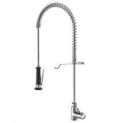Mitigeur à levier|Douchette vaisselle KWC GASTRO chromeline 24.501.130.000