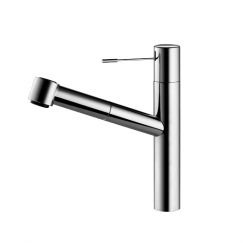 Mitigeur à levier|Douchette extractible KWC ONO chromeline 10.151.033.000FL