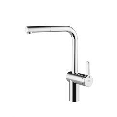 Mitigeur à levier|Bec extractible KWC LIVELLO chromeline 10.231.103.000FL
