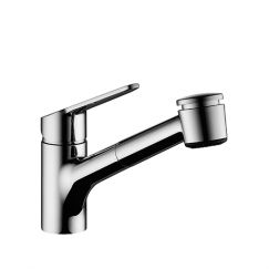 Mitigeur à levier|Douchette extractible KWC ISLA chromeline 10.371.033.000FL