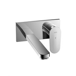 Set de finition Mitigeur à levier|Bec fixe KWC ELLA chromeline 11.382.033.000