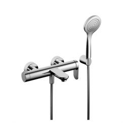 Mitigeur à levier|Bec fixe KWC ELLA chromeline 20.382.453.000