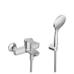 Mitigeur à levier|Bec fixe KWC ELLA chromeline 20.382.013.000