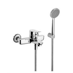 Mitigeur à levier|Bec fixe KWC ACTIVO chromeline 20.402.012.000