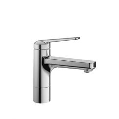 Mitigeur à levier|Bec orientable 90° KWC DOMO   6.0 chromeline 12.665.021.000FL