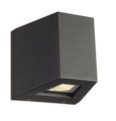 OUT BEAM LED lampada da parete , Beam up/Flood down, antracite
