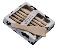 Spatules en bois 800.019 (6 pcs)