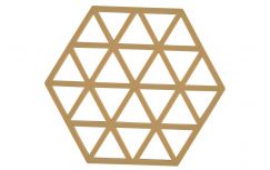 Topfuntersetzer Triangles Khaki