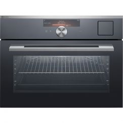 Electrolux EB4SL70KCN Four encastrable Compact 45 Profi Steam, Acier inox avec antitraces de doigts