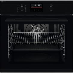 Electrolux EB4SL90KSP Kompakt-Kombi-Mikrowellengerät, Schwarz Spiegel