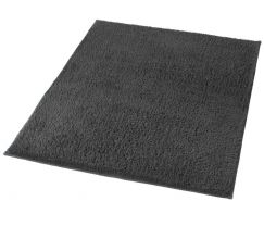  Tapis de bain Kansas gris 70 x 120 cm 