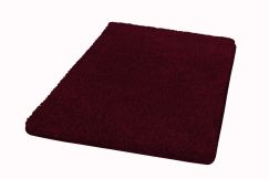  Tapis de bain Seattle grenat 55 x 65 cm 