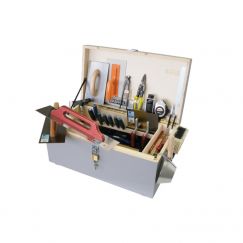 Caisse à outils pour plâtriers "Easy" Gr.mm: 650/330/420, remplie, avec 27 outils