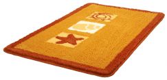  Tapis de bain Beach rouille 70 x 120 cm  