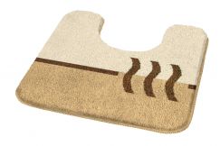  Tapis de bain Fiesta beige 50 x 50 cm  