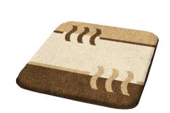  Tapis de bain Fiesta beige 50 x 65 cm  