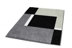  Tapis de bain Dakota platine 70 x 120 cm  