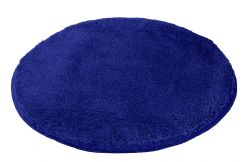  Tapis de bain Relax bleu atlantique 100 cm rond  