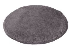  Badteppich Relax Anthrazit 100 cm rund 