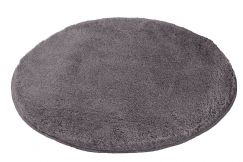  Tapis de bain Relax anthracite 100 cm rond  