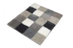  Tapis de bain Caro flanelle 55 x 65 cm  