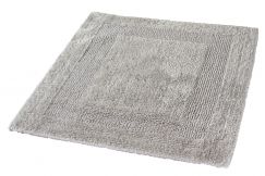  Tapis de bain Arizona argent 55 x 65 cm  