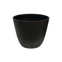 Pot pour plantes "Riva" noir Dimension extérieure Ø cm: 41, Hauteur: 33